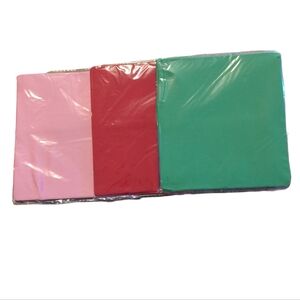 Set Of 3 Colarr Jumbo Stretchable 6 x 9 Inch Book Covers Brand New.